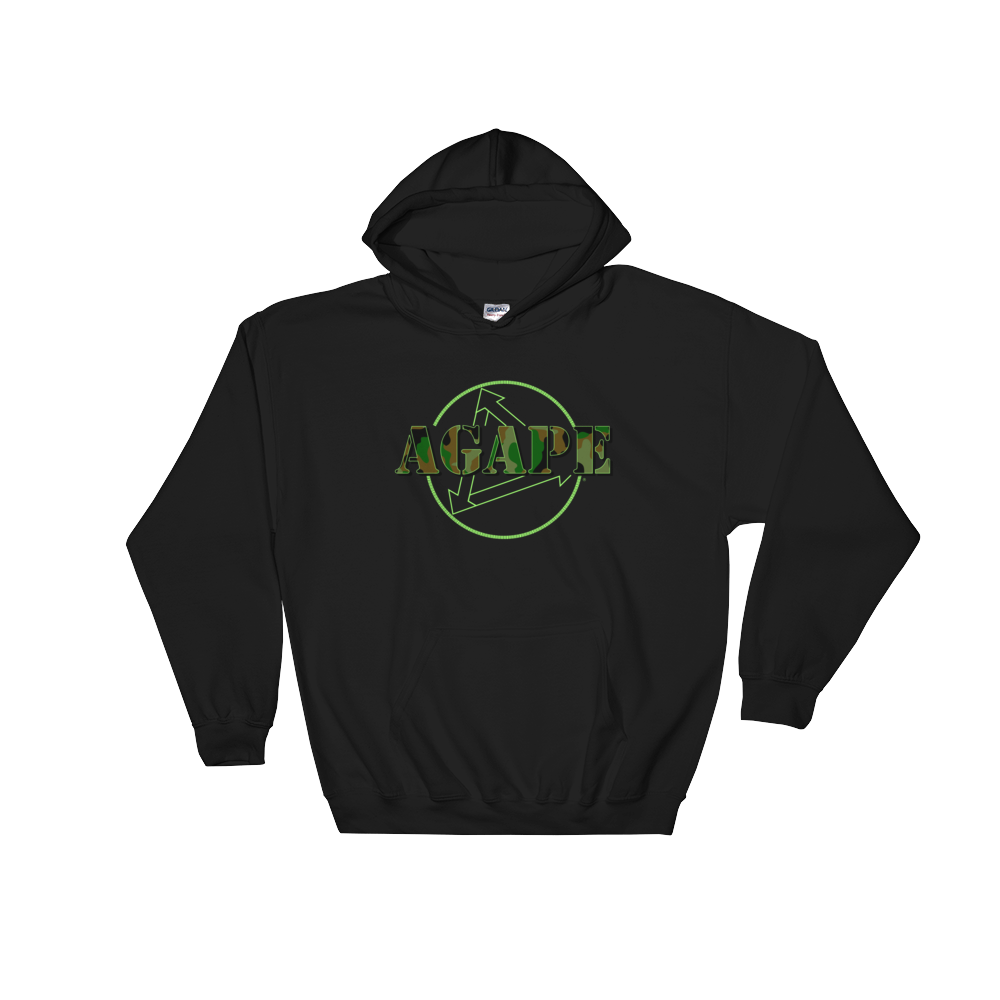 Camo Logo Hooded Sweatshirt